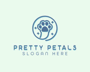 Pet Vet Paw logo design