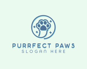 Pet Vet Paw logo design