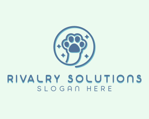 Pet Vet Paw logo design