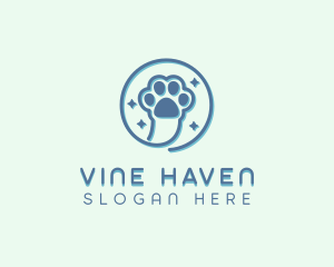 Pet Vet Paw logo design