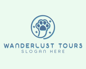 Pet Vet Paw logo design