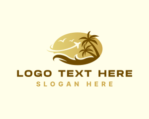 Coast - Summer Getaway Travel logo design