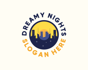 Skyline Day Night logo design