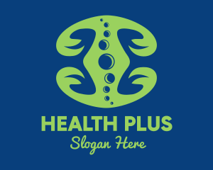 Green Spinal Health logo design