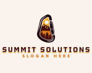 Mountain Climbing Adventure logo design