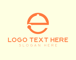 Plate - Culinary Restaurant Letter E logo design