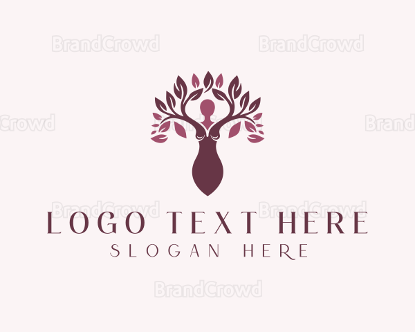 Organic Natural Beauty Spa Logo