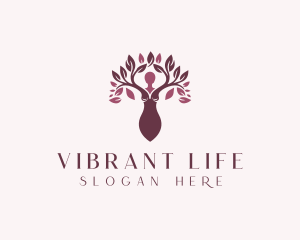 Organic Natural Beauty Spa logo design