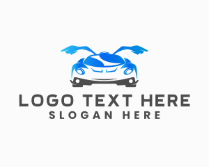 Repair - Garage Car Automobile logo design