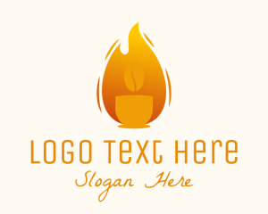 Coffee Roaster Fire Logo