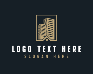 Contractor - Building Real Estate logo design