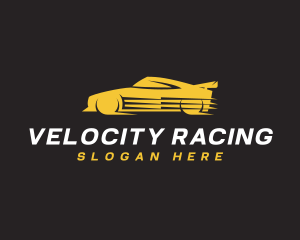 Car Racing Motorsport logo design