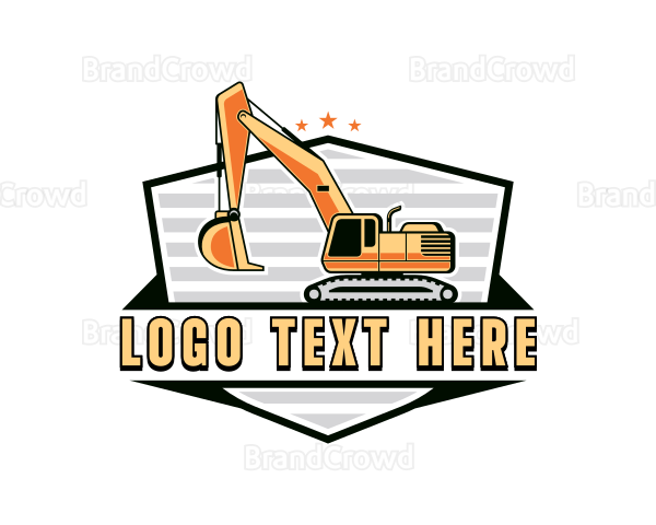 Industrial Excavation Demolition Logo