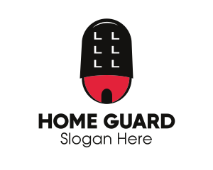 London Guard Headdress logo design