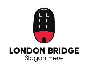 London - London Guard Headdress logo design