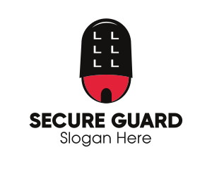 London Guard Headdress logo design