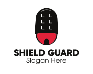 London Guard Headdress logo design