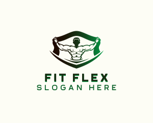 Gym - Muscle Gym Training logo design