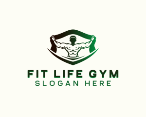 Gym - Muscle Gym Training logo design