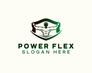 Muscle - Muscle Gym Training logo design