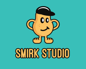 Smirk - Smirk Potato Man logo design