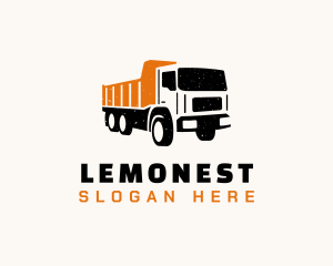 Dump Truck Haulage Logo