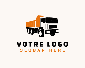 Dump Truck Haulage Logo
