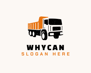 Dump Truck Haulage Logo