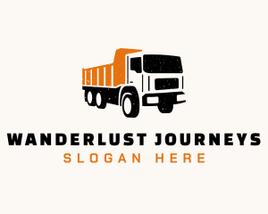 Roadie - Dump Truck Haulage logo design