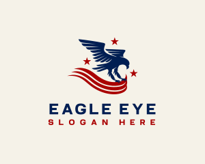 Eagle Fly Wings logo design