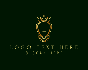 Royal - Premier Luxury Shield logo design
