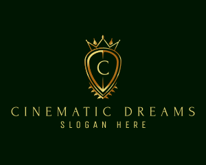 Premier Luxury Shield logo design