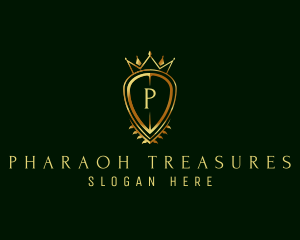 Premier Luxury Shield logo design