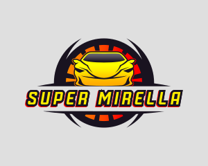 Sports Car Automobile Logo