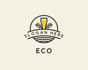 Organic Beer Brewery  Logo