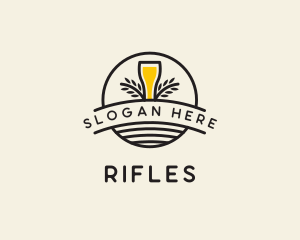 Organic Beer Brewery  Logo