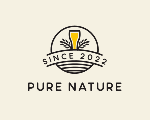 Organic - Organic Beer Brewery logo design