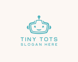 Toddler - Toddler Robot Kids Toys logo design