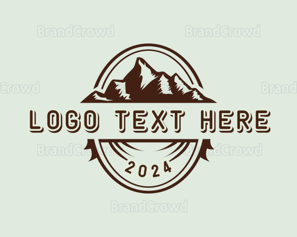 Nature Outdoor Mountain Logo