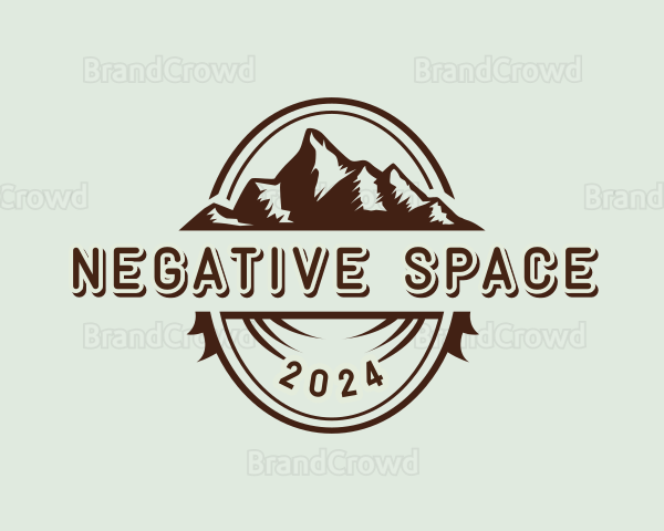 Nature Outdoor Mountain Logo