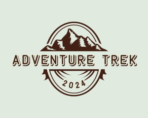 Backpacking - Nature Outdoor Mountain logo design