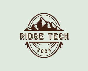 Nature Outdoor Mountain logo design