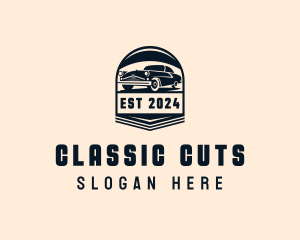 Classic Car Detailing logo design