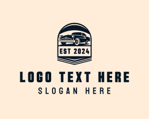 Car - Classic Car Detailing logo design