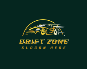 Drifting - Auto Car Motorsport logo design