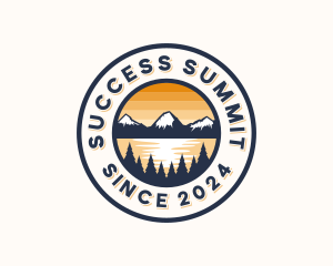 Peak Summit Mountaineering logo design