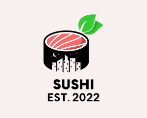 City Japanese Sushi  logo design