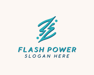 Electric lightning Bolt logo design