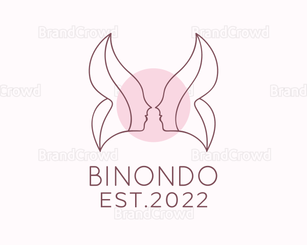 Beauty Product Wings Logo