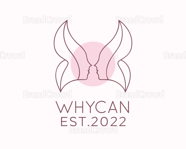 Beauty Product Wings Logo